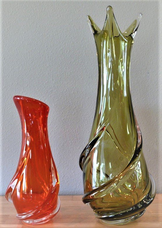 The Chalet Oranges — Chalet Art Glass